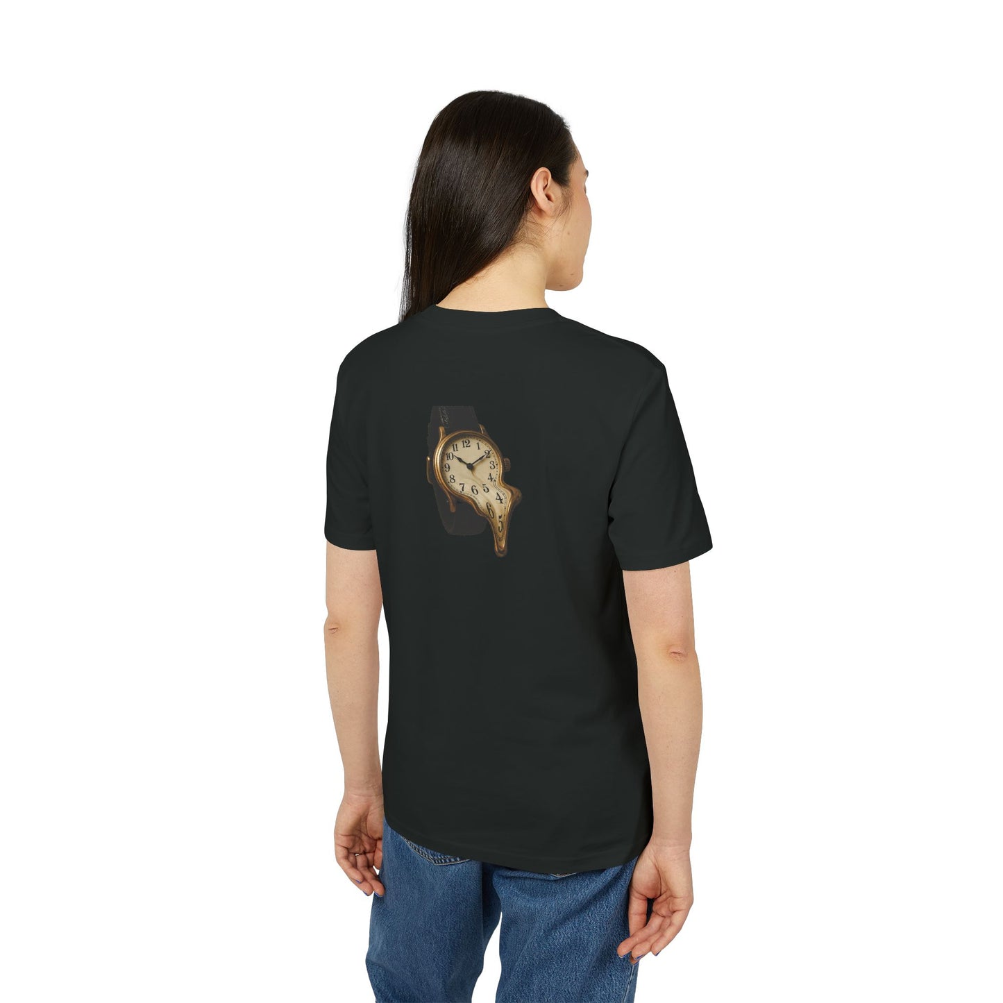 Stop Romanticizing Busy T-Shirt | Surrealist Dalí-Inspired Melting Clock Graphic Tee