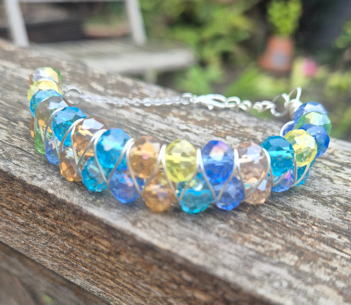Rainbow Crystal Bracelet