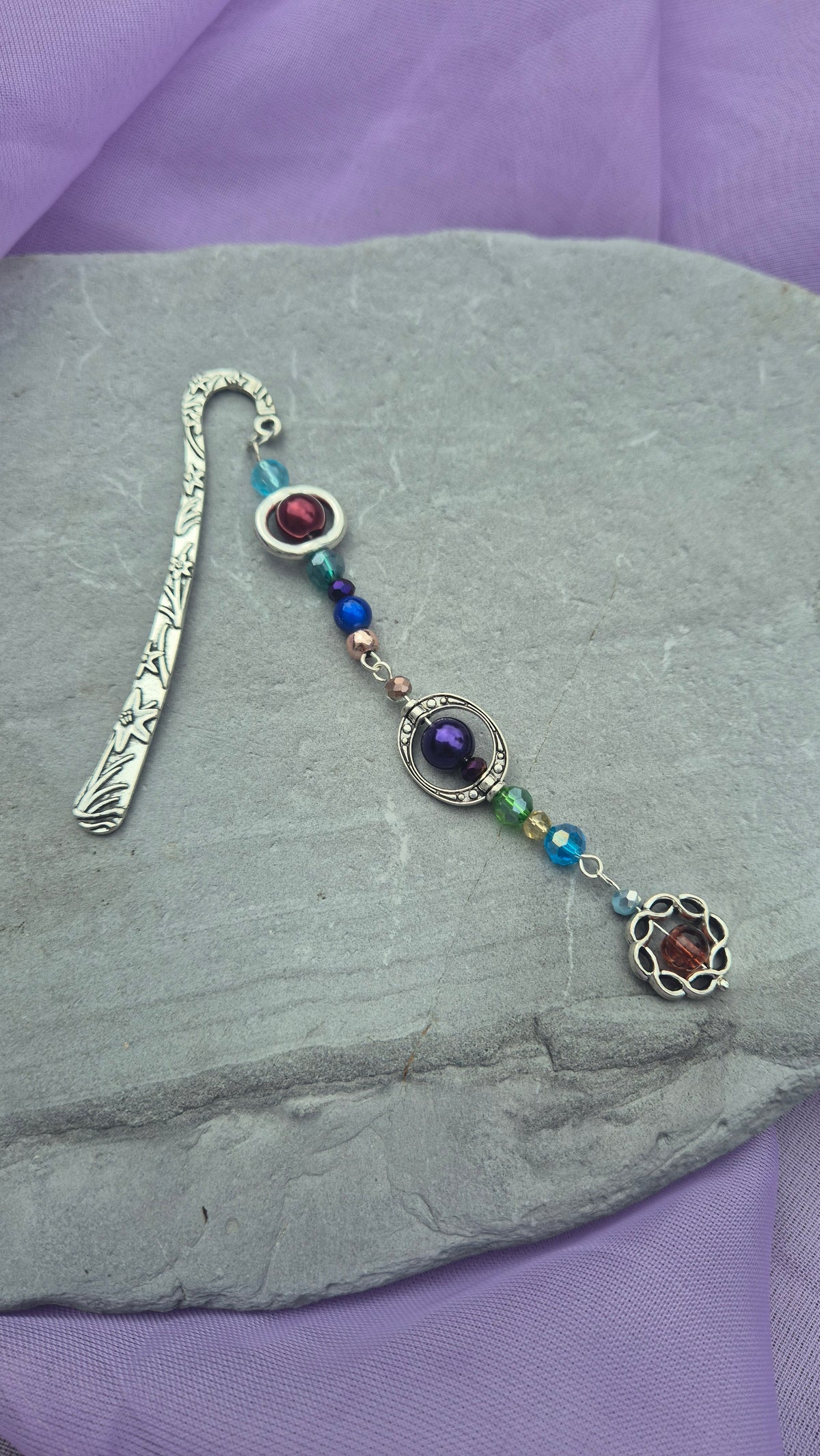 Jewel Garden Beaded Bookmark