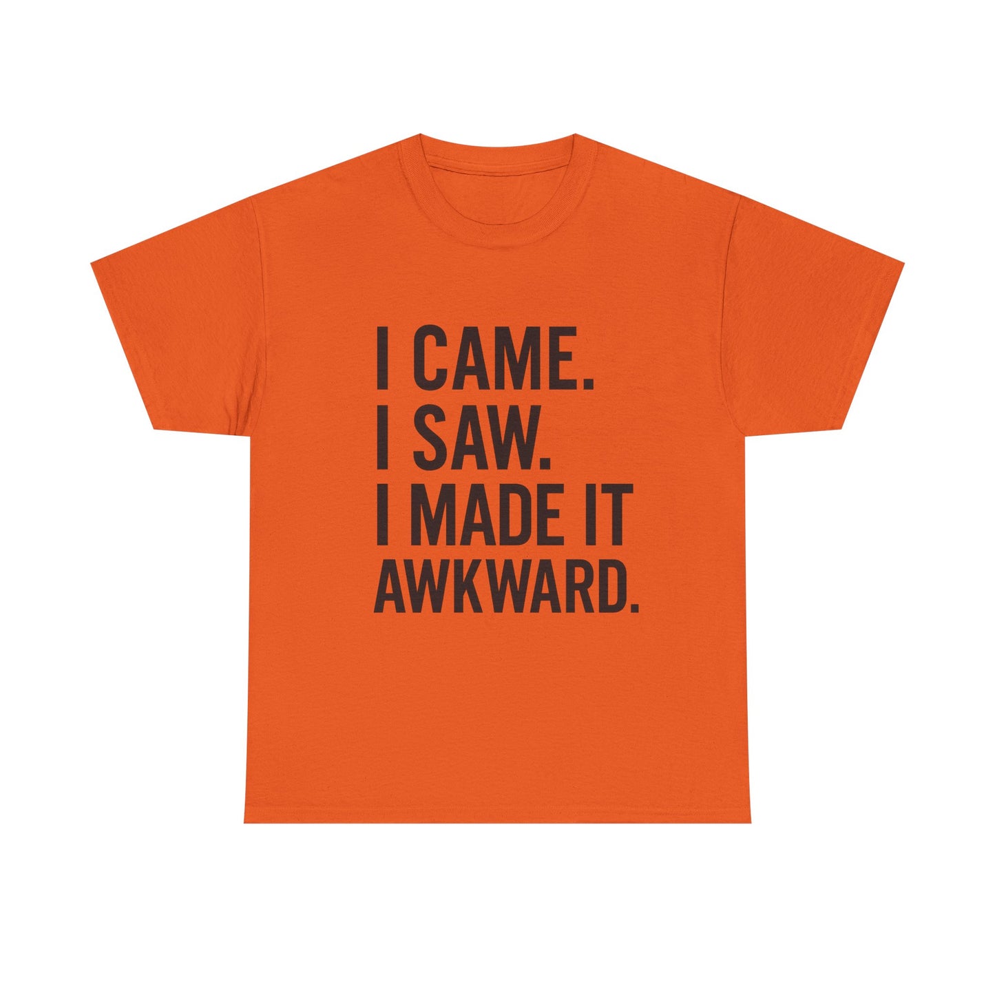 Awkward Humor Tee | Funny Statement T-Shirt, Gift for Friends, Casual Wear, Unisex Cotton Tee, Perfect for Parties