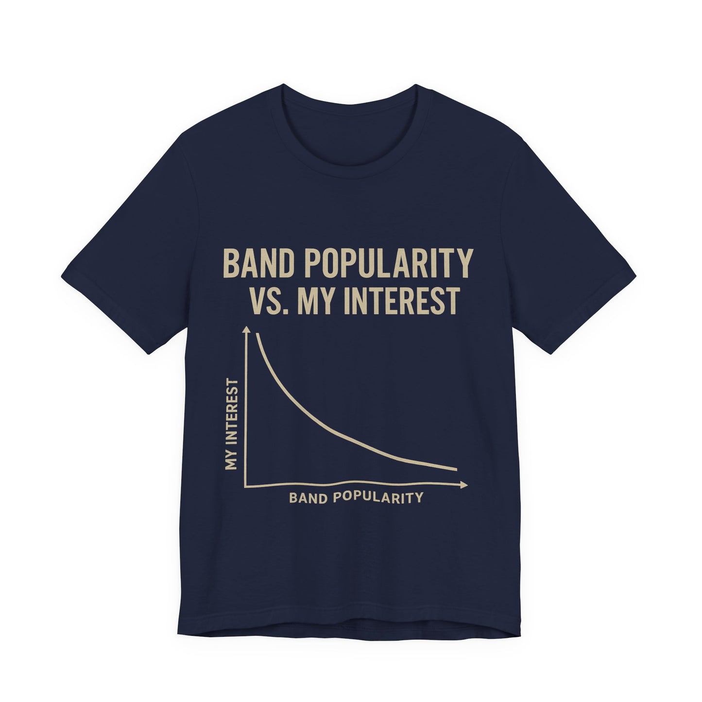 Music Snob Tshirt, Obscure Band Music Lover Gift, Funny Graphic Tee, Trendy Casual Shirt