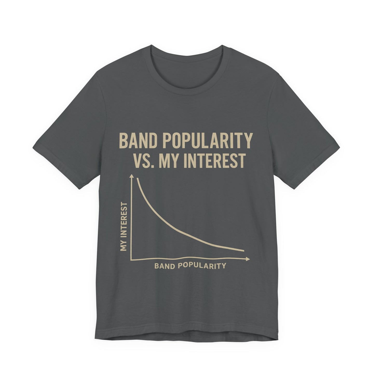 Music Snob Tshirt, Obscure Band Music Lover Gift, Funny Graphic Tee, Trendy Casual Shirt