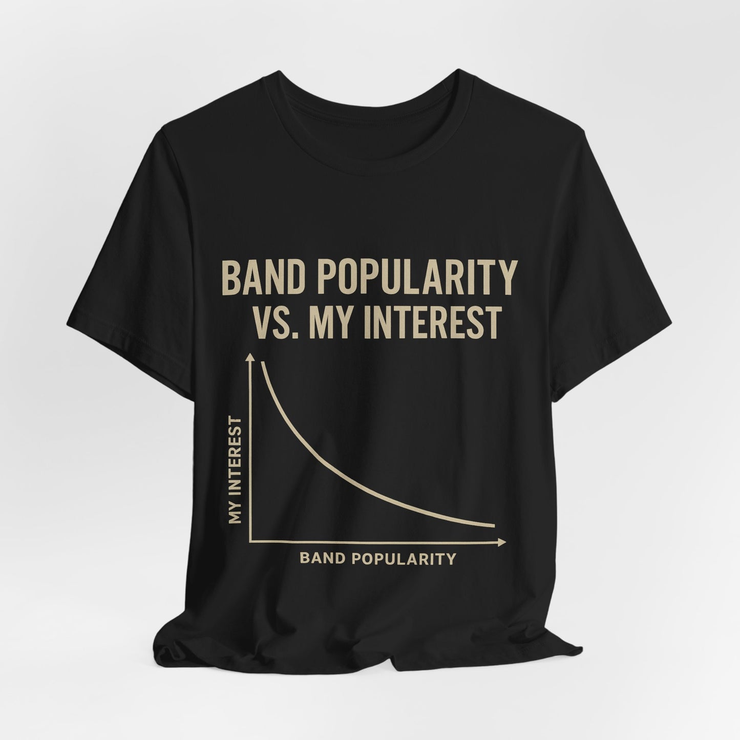 Music Snob Tshirt, Obscure Band Music Lover Gift, Funny Graphic Tee, Trendy Casual Shirt