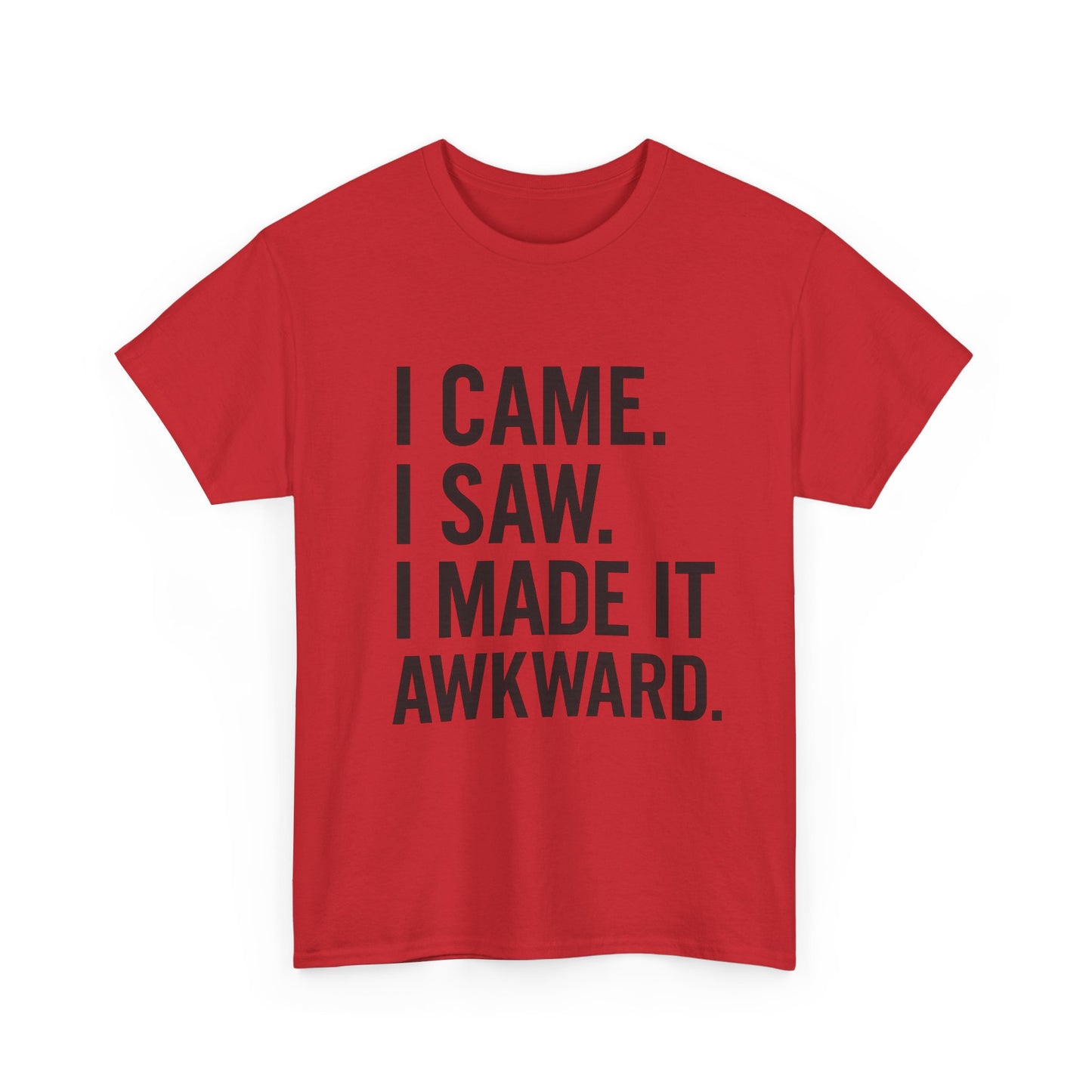 Awkward Humor Tee | Funny Statement T-Shirt, Gift for Friends, Casual Wear, Unisex Cotton Tee, Perfect for Parties