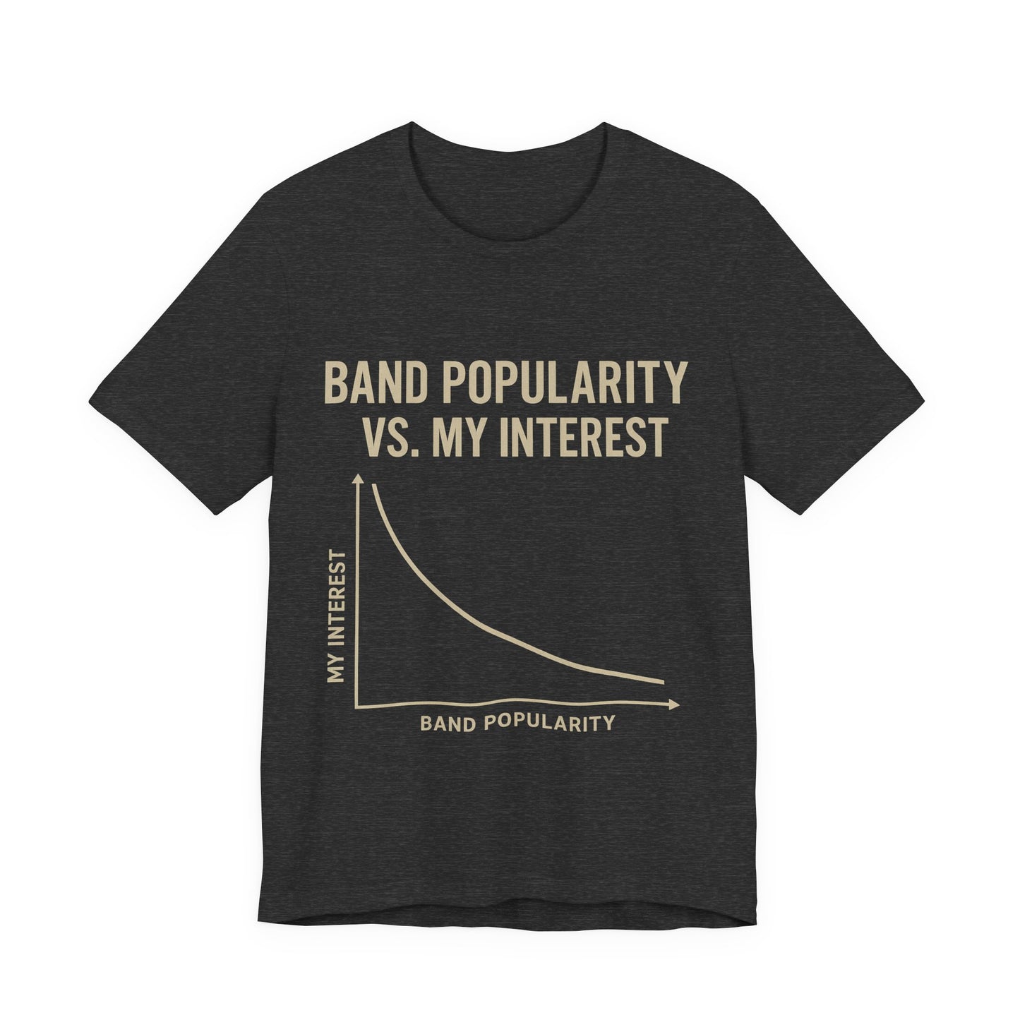 Music Snob Tshirt, Obscure Band Music Lover Gift, Funny Graphic Tee, Trendy Casual Shirt