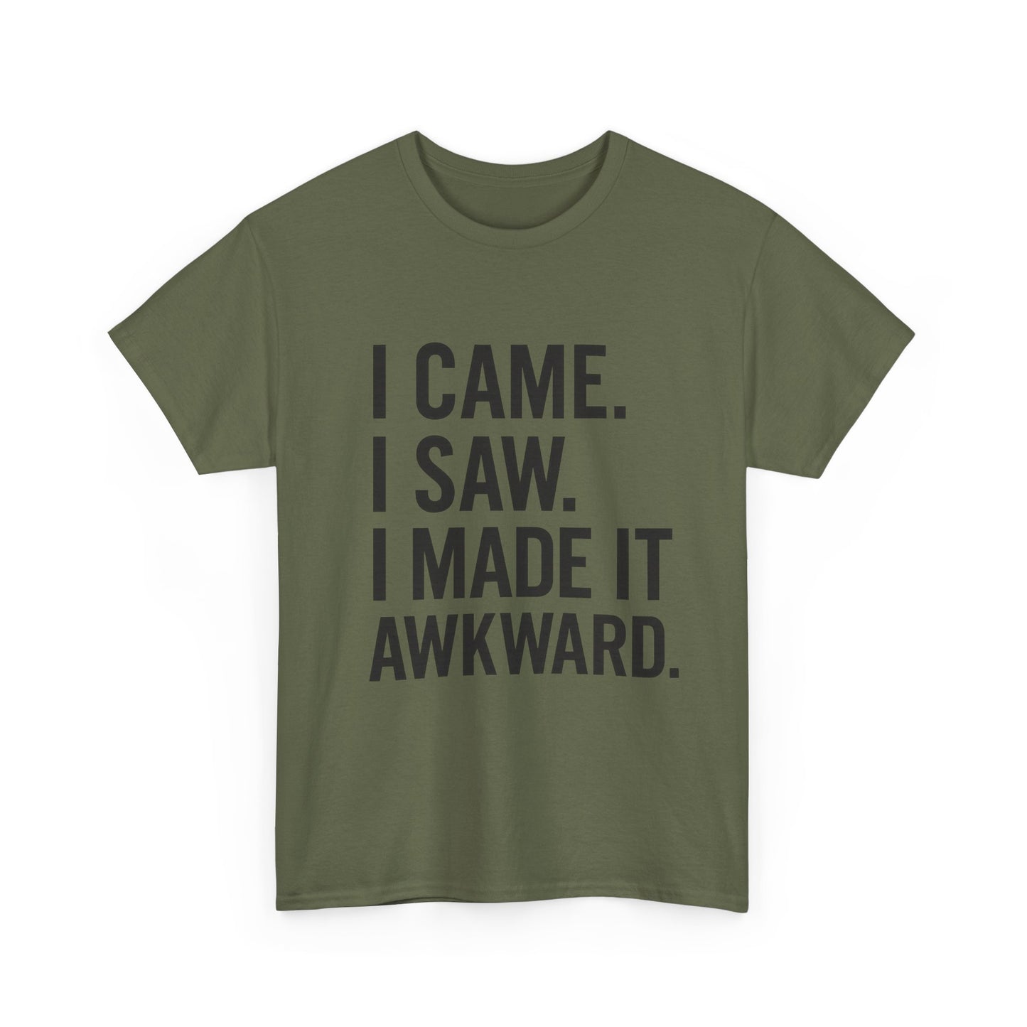Awkward Humor Tee | Funny Statement T-Shirt, Gift for Friends, Casual Wear, Unisex Cotton Tee, Perfect for Parties