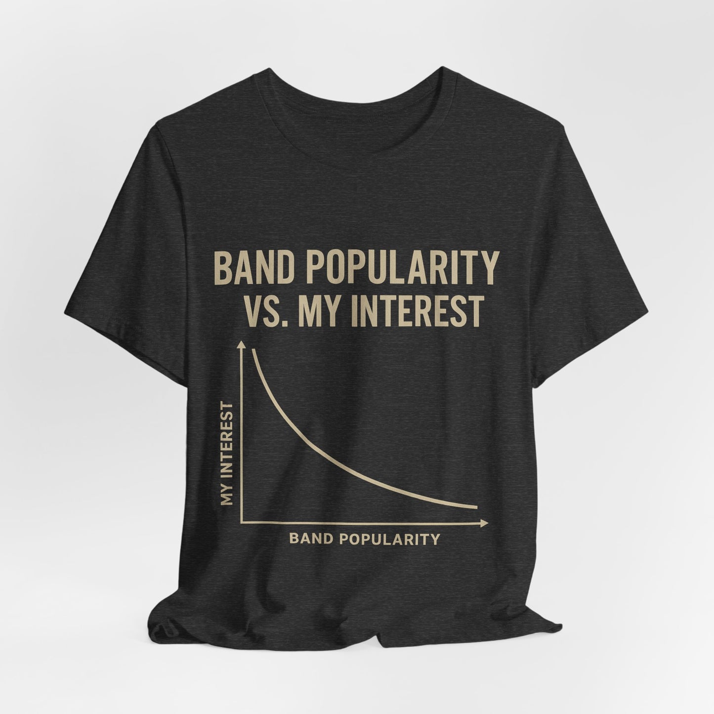 Music Snob Tshirt, Obscure Band Music Lover Gift, Funny Graphic Tee, Trendy Casual Shirt