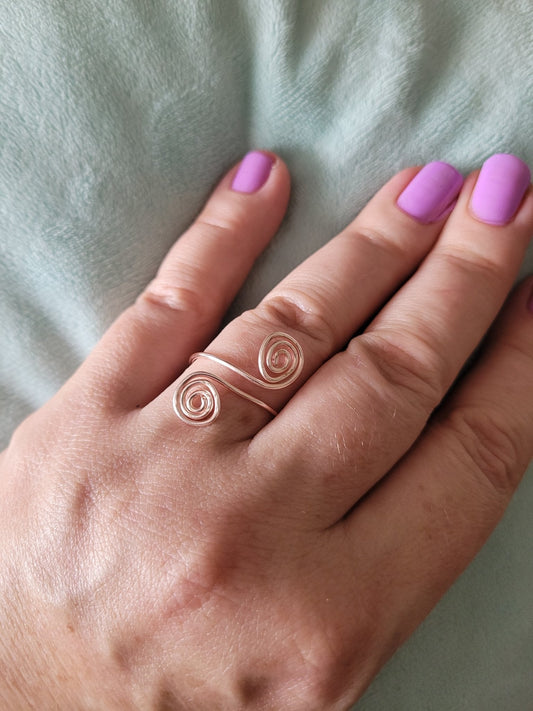 Newgrange Ring - Size 55 - 62 [EU] (adjustable) - Daonna Designs