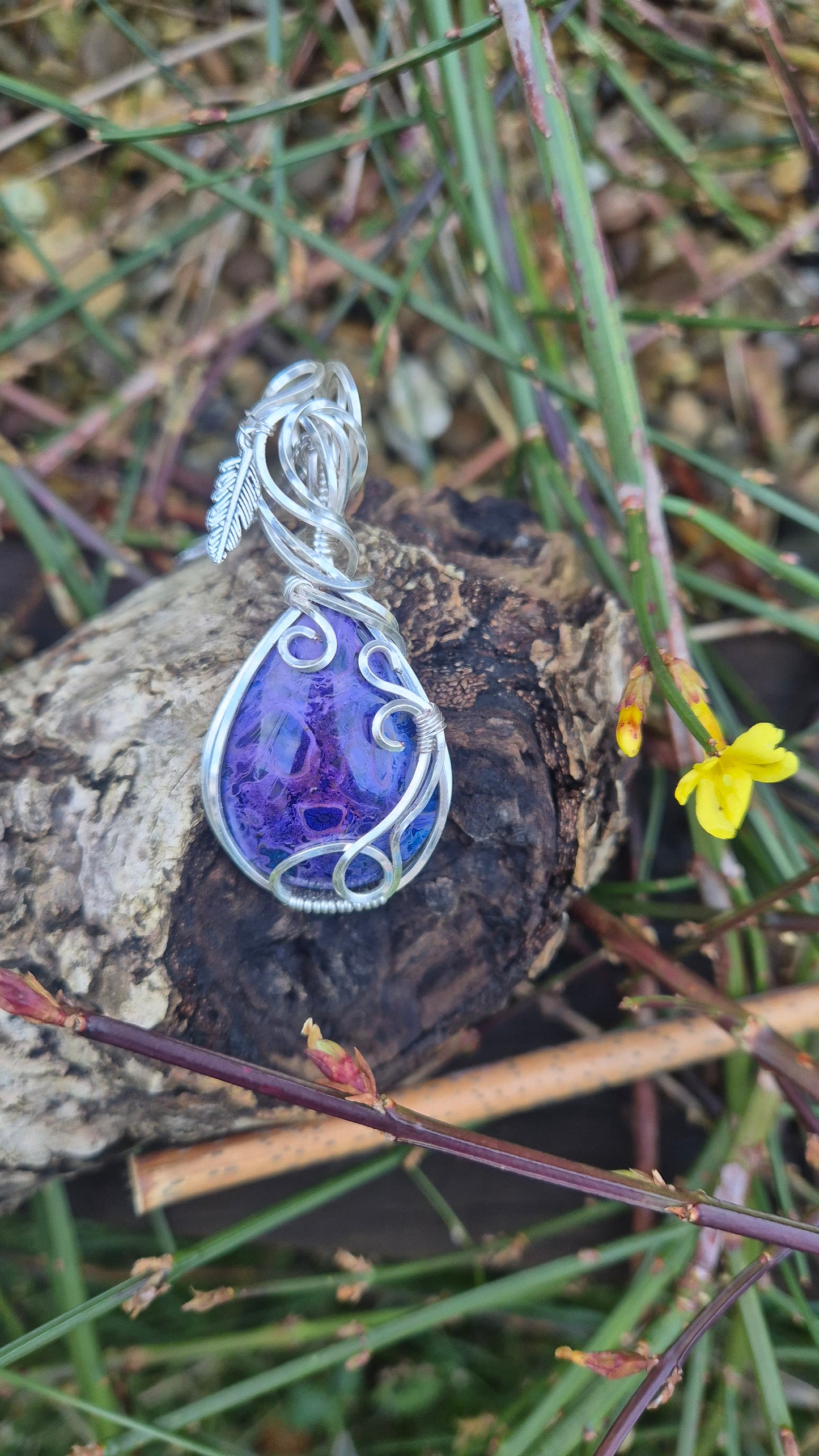 Palm Root Pendant