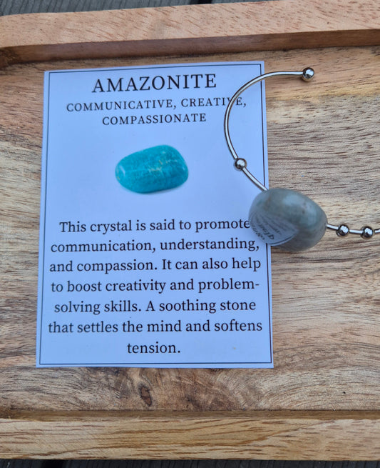 Amazonite Cuff Bracelet