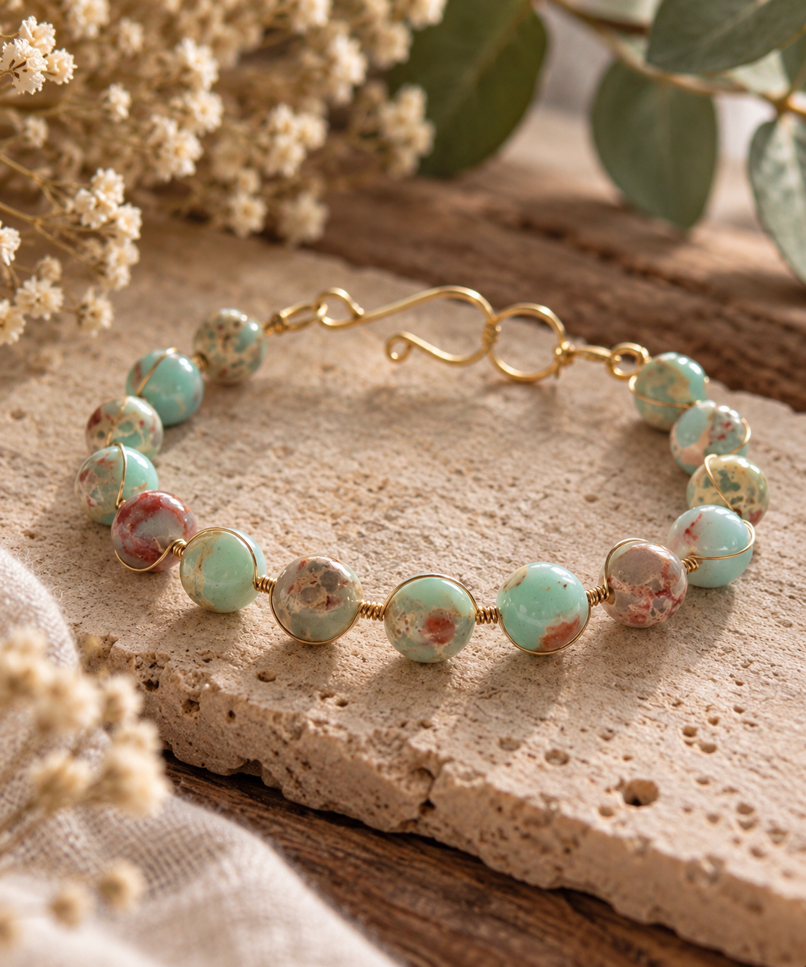 Aqua Terra Jasper Bracelet