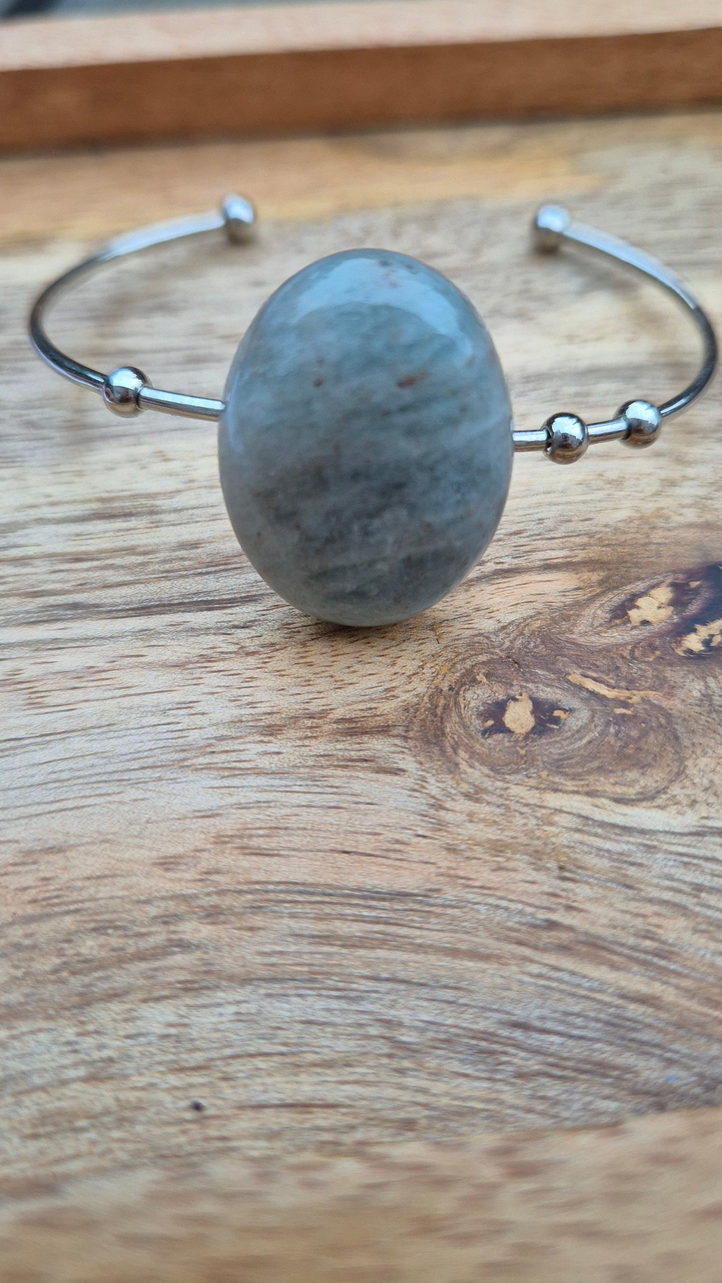 Amazonite Cuff Bracelet