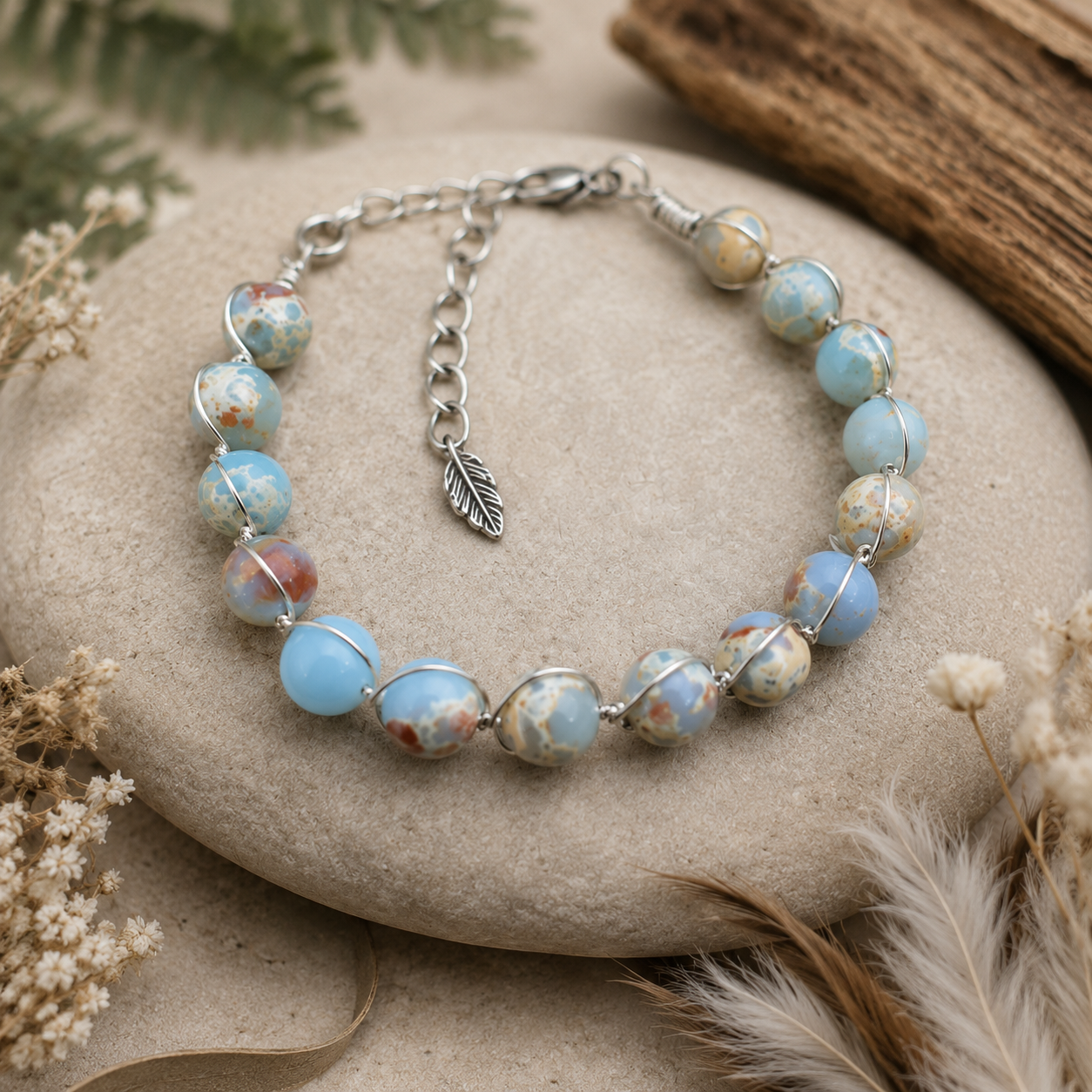 Ocean Jasper Bracelet
