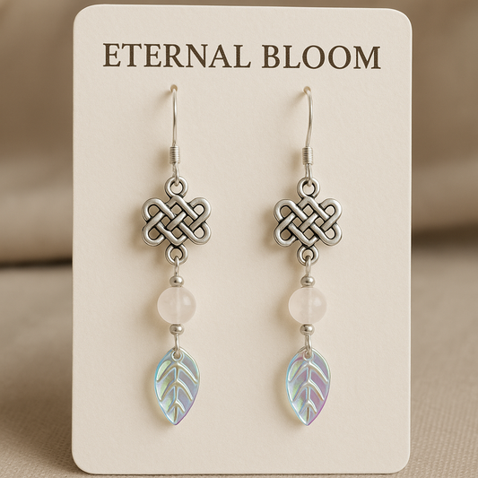 Eternal Bloom Moonstone Earrings