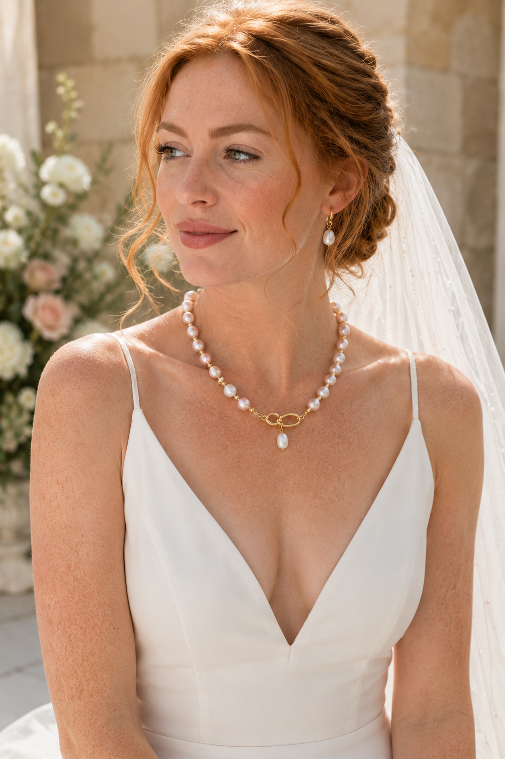 Isabelle Convertible Pearl Necklace