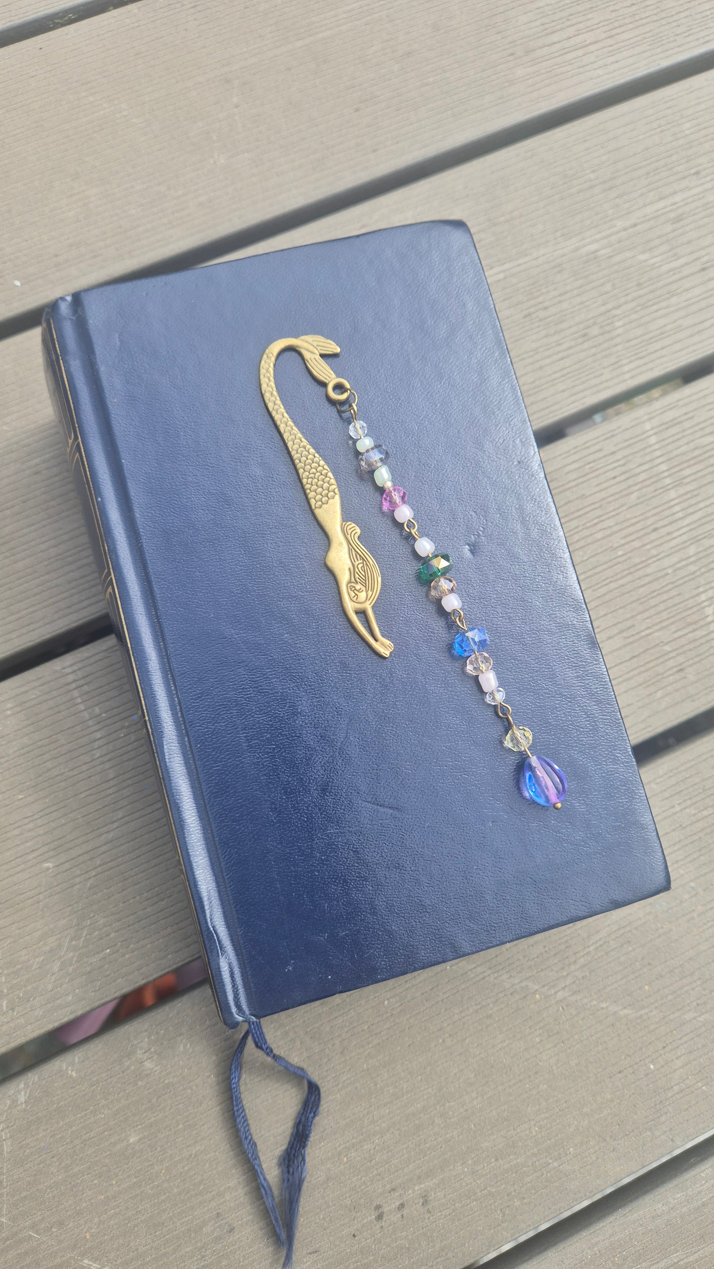 Mermaid Bookmark - Antique Bronze