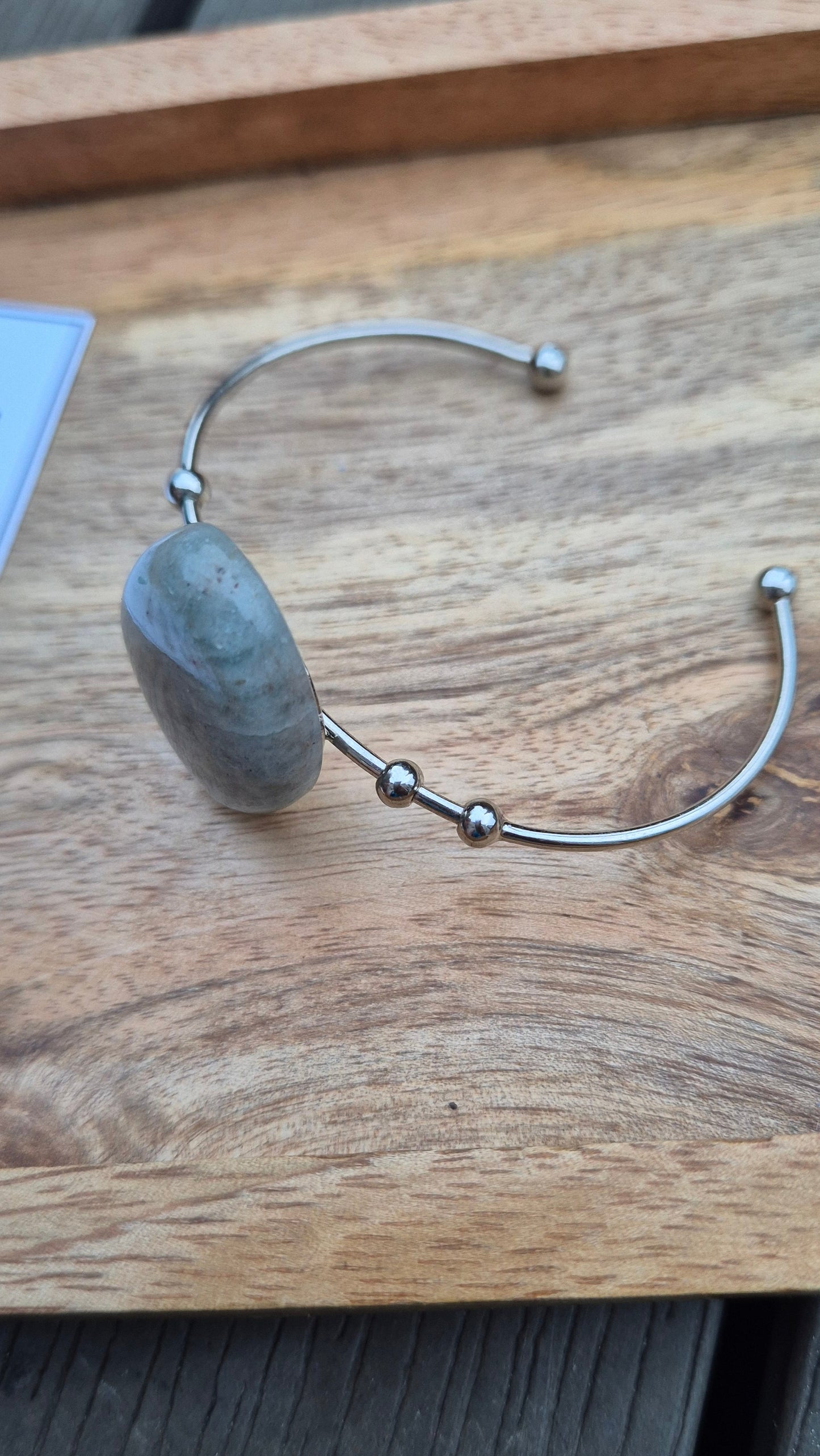Amazonite Cuff Bracelet