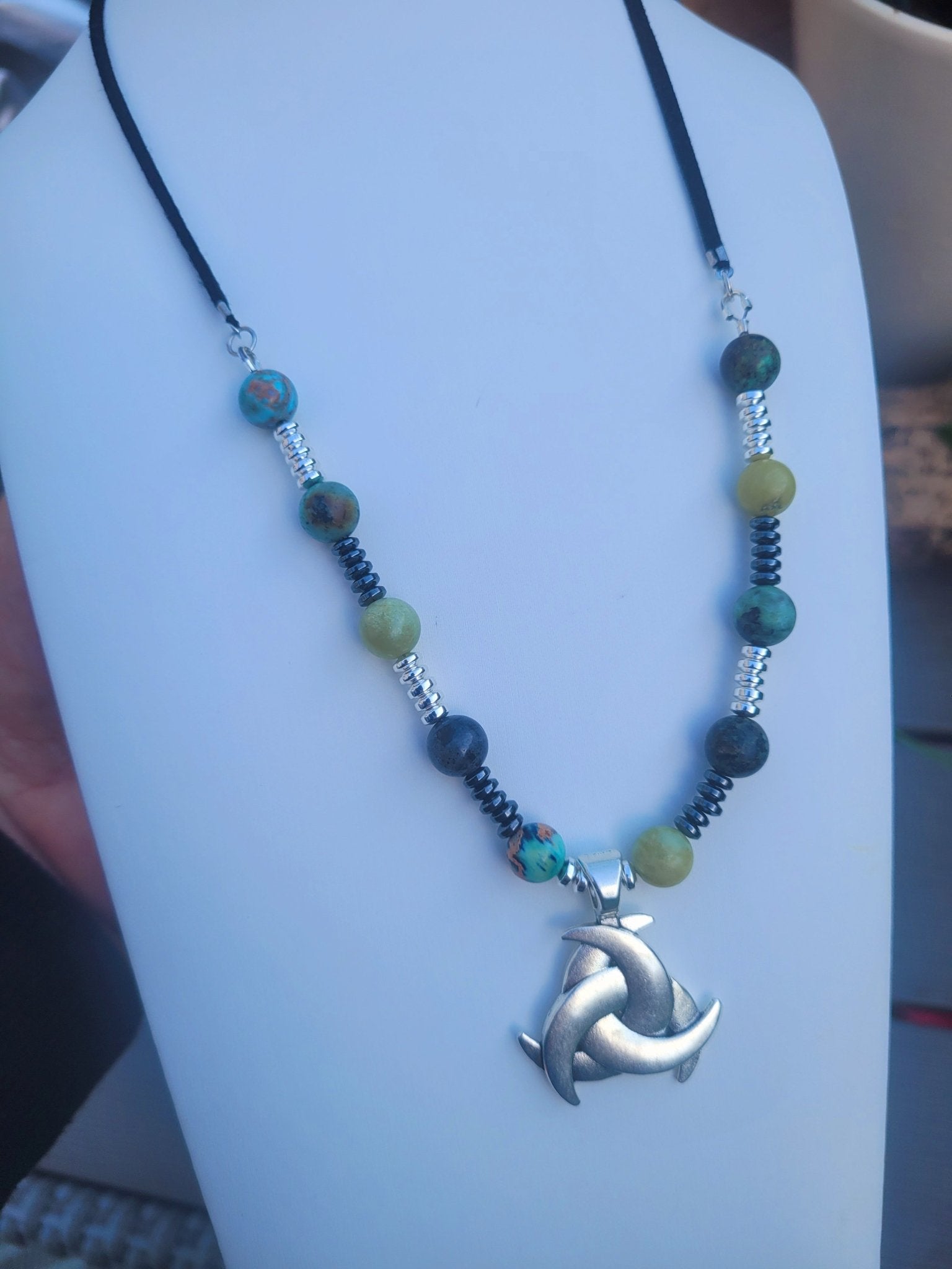 Trifecta Crescent Pendant - Daonna Designs